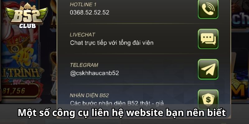 Một số công cụ liên hệ website phù hợp bạn nên khám phá